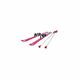Merco Baby Ski 70 otroške mini smuči roza barve 1 kos