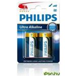 Philips polnilna alkalna baterija LR14, Tip AA/Tip C, 1.5 V