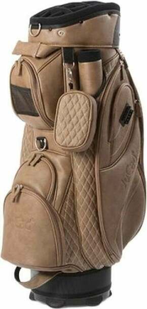 Jucad Style Dark Brown/Leather Optic Golf torba Cart Bag