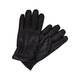 Jack&amp;Jones Moške rokavice Jacmontana Leather Gloves Noos 12125090 Črna