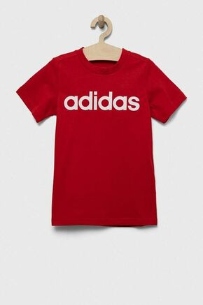 Adidas Majice rdeča XS Linear Tee JR