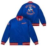 New England Patriots Mitchell & Ness Heavyweight Satin jakna, velikost M
