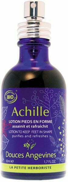 "Douces Angevines Achille osvežilno razpršilo za stopala - 50 ml"