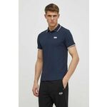 Polo Helly Hansen moški, bela barva - mornarsko modra. Polo iz kolekcije Helly Hansen, izdelan iz tanke, elastične pletenine. Material z optimalno elastičnostjo zagotavlja popolno svobodo gibanja.