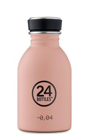 Steklenica 24bottles roza barva - roza. Steklenica iz kolekcije 24bottles.