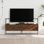 Vidaxl TV omarica stenska rjavi hrast 100,5x30x51 cm inženirski les