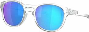 Oakley Latch 92656553 Matte Clear/Prizm Sapphire Polarized L Lifestyle očala