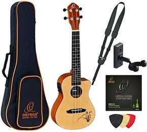 Ortega RU5CE Deluxe SET Koncertne ukulele Natural