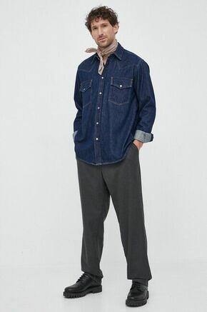 Jeans srajca BOSS BOSS ORANGE moška