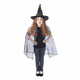 WEBHIDDENBRAND Otroški plašč čarovnice s klobukom/Halloween