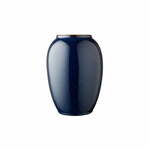 Modra kamnoseška vaza Bitz Pottery