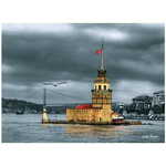 AnaTolian Puzzle nostalgični Dekliški stolp, Turčija 1000 kosov