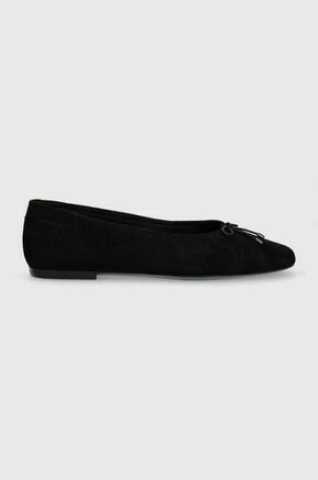 Balerinke iz semiša Vagabond Shoemakers JOLIN črna barva