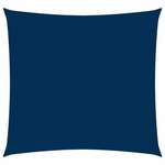 shumee Senčno jadro oksford blago kvadratno 3,6x3,6 m modro