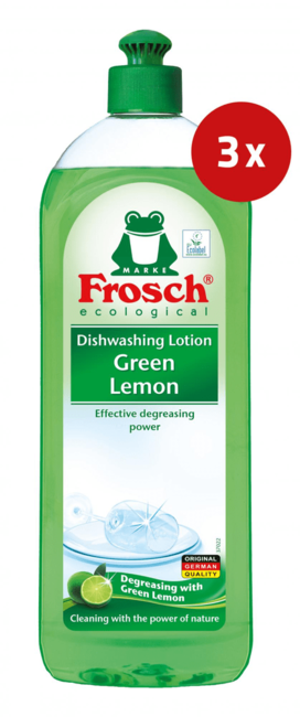 Frosch gel za pomivanje posode Green Lemon