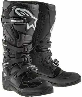 Alpinestars Tech 7 Enduro Boots Black 42 Motoristični čevlji