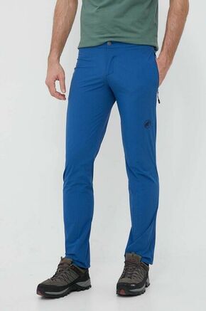 Outdooor hlače Mammut Runbold Light mornarsko modra barva - mornarsko modra. Outdooor hlače iz kolekcije Mammut. Model izdelan iz vodoodpornega materiala