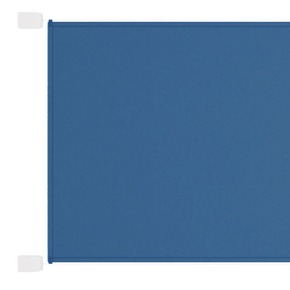 Vidaxl Vertikalna markiza modra 100x360 cm tkanina oxford