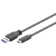 Goobay kabel USB 3.0 A -&gt; USB-C, 1 m