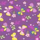 eoshop Otroška preproga Butterfly 5291 vijolična (Varianta: 200 x 200 cm)