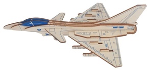 Woodcraft Lesena 3D sestavljanka Raptor J10 lovec