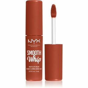 NYX Smooth Whip Matte Lip Cream šminka s kremno teksturo za bolj gladke ustnice 4 ml odtenek 06 Faux Fur za ženske