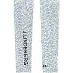 J.Lindeberg Enzo Print Sleeves White Outline Bridge Swirl L/XL