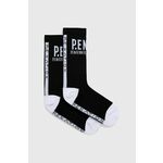 Nogavice P.E Nation žensko, črna barva - črna. Nogavice iz kolekcije P.E Nation. Model izdelan iz elastičnega, vzorčastega materiala.