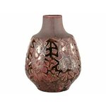 WHC vaza Tribe 18x18xh25cm, opečnata, keramika