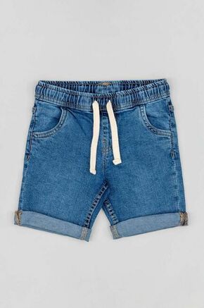 Otroške kratke hlače iz jeansa zippy - modra. Otroški kratke hlače iz kolekcije zippy. Model izdelan iz jeansa.