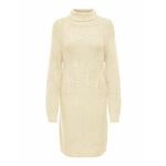 Jacqueline de Yong Ženska obleka JDYNEW Relaxed Fit 15300295 White kapa Gray (Velikost L)
