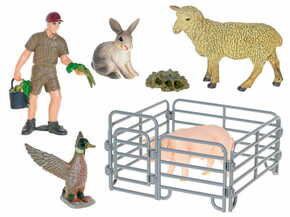 WEBHIDDENBRAND Zoolandia ovca s prašičem in dodatki
