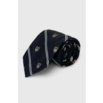 Svilena kravata Polo Ralph Lauren mornarsko modra barva, 712926092 - mornarsko modra. Kravata iz kolekcije Polo Ralph Lauren. Model izdelan iz vzorčaste, svilene tkanine.