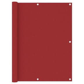 VidaXL Balkonsko platno rdeče 120x300 cm oksford blago