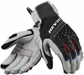 Rev'it! Gloves Sand 4 Light Grey/Black XL Motoristične rokavice
