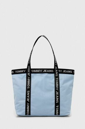 Tommy Jeans Ročna torba Tjw Essential Tote AW0AW14953 Modra