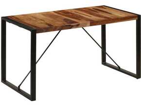VIDAXL Jedilna miza 140x70x75 cm trden palisander