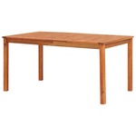 shumee Vrtna miza 150x90x74 cm trden akacijev les