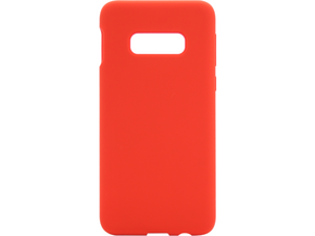 Chameleon Samsung Galaxy S10e - Silikonski ovitek (liquid silicone) - Soft - Red