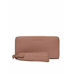 Calvin Klein Velika ženska denarnica Gracie Wallet W/Strap Lg K60K611388 Roza