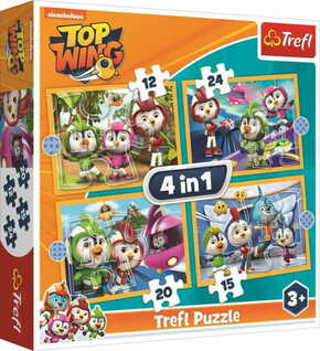WEBHIDDENBRAND Trefl Puzzle Top Wing - Akademija 4v1 (12