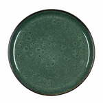 Temno zelen lončeni desertni krožnik ø 21 cm - Bitz
