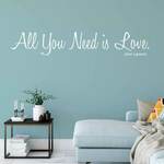 Stenske nalepke – All You Need is Love (Vse kar potrebuješ je ljubezen)