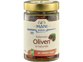 MANI BIO črne olive Kalamata Bläuel 205g