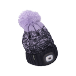 Pokrovček Extol, modra/lila, LED svetilka, 4×45 Lumnov; USB, Li-ion, 3 funkcije