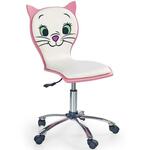 eoshop Otroški stol Kitty II, bela / roza