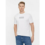 Calvin Klein Majica Raised Rubber Logo T-Shirt K10K112403 Bela Regular Fit