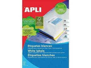 APLI bele nalepke AP00121270 x 37 mm