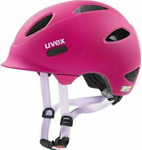 Otroška čelada za kolesarjenje uvex 41/0/049/06/15 45-50 cm roza monochrome