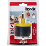 KWB nastavek za izrezovanje lukenj (599100), 7 rezil (Φ 25 – 63 mm)